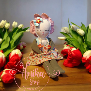 Öltöztetős Sóvirág  - játék & sport - baba & babaház - öltöztethető baba - Meska.hu