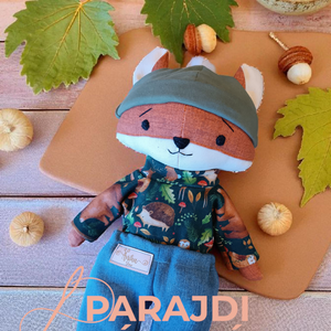 Parajdi Sóbabák - Róka  - játék & sport - baba & babaház - öltöztethető baba - Meska.hu