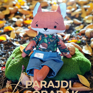 Parajdi Sóbabák - Róka  - játék & sport - baba & babaház - öltöztethető baba - Meska.hu