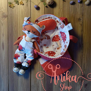 Róka baba mózeskosárban , Játék & Sport, Baba & babaház, Öltöztethető baba, Baba-és bábkészítés, MESKA