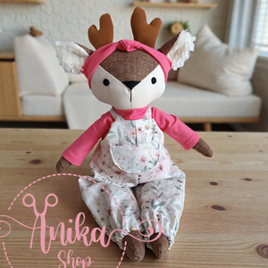 Öltöztetős baba - Szarvas , Játék & Sport, Baba & babaház, Öltöztethető baba, Baba-és bábkészítés, MESKA