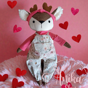 Öltöztetős baba - Szarvas  - játék & sport - baba & babaház - öltöztethető baba - Meska.hu