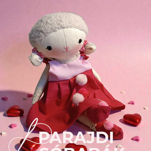 Parajdi Sóbabák- Bárány  - játék & sport - baba & babaház - öltöztethető baba - Meska.hu