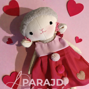 Parajdi Sóbabák- Bárány  - játék & sport - baba & babaház - öltöztethető baba - Meska.hu