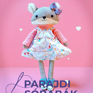 Parajdi Sóbabák - Farkas , Játék & Sport, Baba & babaház, Játékbaba, babakellék, Baba-és bábkészítés, MESKA