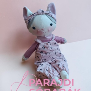 Parajdi Sóbabák - Cica  - játék & sport - baba & babaház - öltöztethető baba - Meska.hu