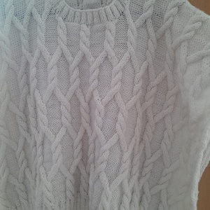 Alíz Kézzel kötött női poncsó - ruha & divat - női ruha - pulóver - Meska.hu