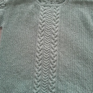 Anna kézi kötött női pulóver L-XL méret - Meska.hu