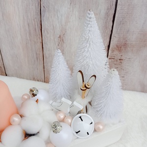 Pihe-puha rózsaszín adventi box - karácsony - adventi díszek - adventi koszorú - Meska.hu