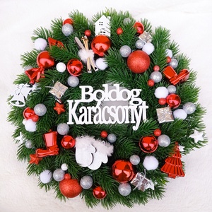 Karácsonyi kopogtató - Meska.hu