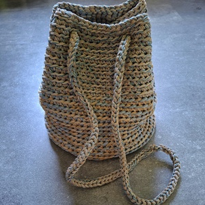 Horgolt batyu - crossbody, Táska & Tok, Kézitáska & válltáska, Vállon átvethető táska, Horgolás, MESKA