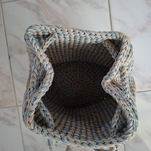 Horgolt batyu - crossbody - táska & tok - kézitáska & válltáska - vállon átvethető táska - Meska.hu
