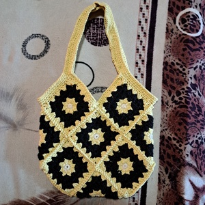 Horgolt táska - Meska.hu