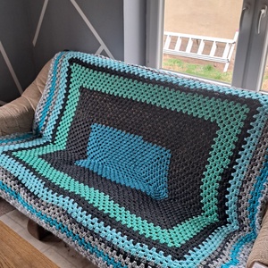 Horgolt takaró, Otthon & Életmód, Lakástextil, Ágytakaró, Horgolás, MESKA