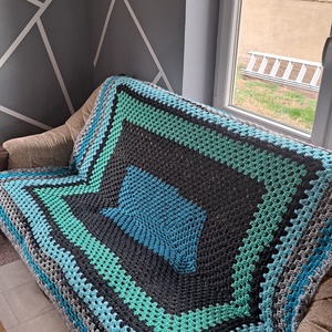 Horgolt takaró - otthon & életmód - lakástextil - ágytakaró - Meska.hu