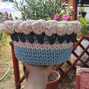 Tulipános tároló - Meska.hu