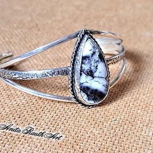 Merlinit karperec - csepp alak - ékszer - karkötő - karperec - Meska.hu