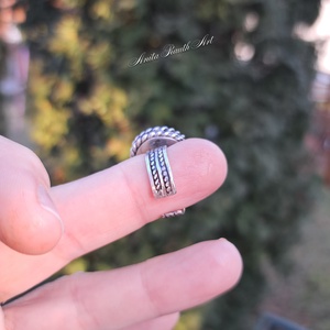 Lapis lazuli gyűrű - ékszer - gyűrű - statement gyűrű - Meska.hu