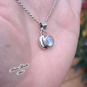 Hold medál holdkővel  - Meska.hu