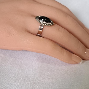 Kék Labradorit gyűrű - ékszer - gyűrű - statement gyűrű - Meska.hu