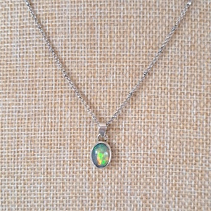 Etióp opál medál  - Meska.hu