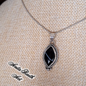 Achát medál csavarral - ékszer - nyaklánc - medál - Meska.hu