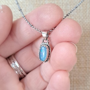 Ovális ausztrál opál medál, Ékszer, Nyaklánc, Medál, Ékszerkészítés, Ötvös, MESKA