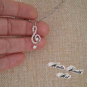 Vioninkulcs medál  - ékszer - nyaklánc - medál - Meska.hu