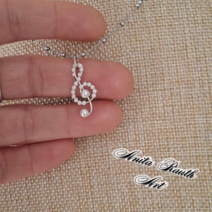 Vioninkulcs medál  - ékszer - nyaklánc - medál - Meska.hu