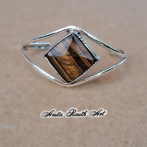 Tigrisszem karperec - ékszer - karkötő - karperec - Meska.hu