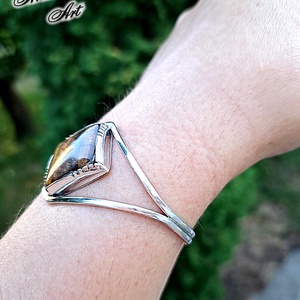 Tigrisszem karperec - ékszer - karkötő - karperec - Meska.hu