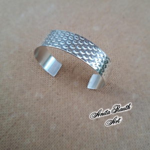 Lenyomatos karperec, Ékszer, Karkötő, Karperec, Ékszerkészítés, Ötvös, MESKA