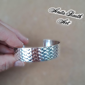 Lenyomatos karperec - ékszer - karkötő - karperec - Meska.hu