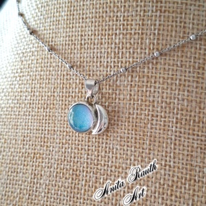 Aurora opál holdmedál - Meska.hu