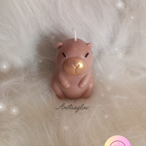 Capibara formagyertya, Otthon & Életmód, Gyertya, illat, aroma, Gyertya, Gyertya-, mécseskészítés, MESKA