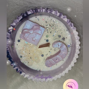 Karácsonyi illatgyertya , Karácsony, Karácsonyi lakásdekoráció, Karácsonyi illatgyertya, mécses, Gyertya-, mécseskészítés, Kerámia, MESKA