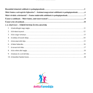 Mesés szövegértés gyerekeknek I. rész (1-2. osztály) - játék & sport - készségfejlesztő és logikai játék - oktató játékok - Meska.hu