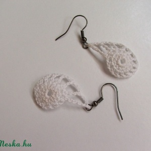 Nautilus kagyló - Horgolt fülbevaló -  - Meska.hu