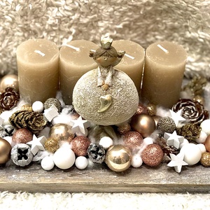 Angyalkás adventi  - Meska.hu
