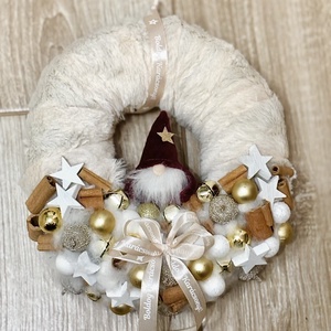 Manós kopogtató , Karácsony, Adventi díszek, Adventi ajtódísz, Mindenmás, MESKA