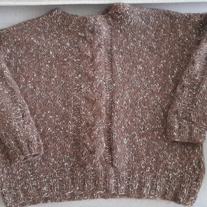 Kék melegség  - ruha & divat - női ruha - pulóver - Meska.hu