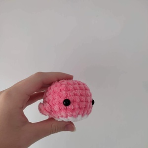 Horgolt bálna (mini)  - játék & sport - plüssállat & játékfigura - más figura - Meska.hu
