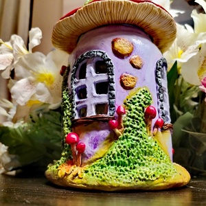 Tündérház, gombaház - otthon & életmód - dekoráció - dísztárgy - Meska.hu