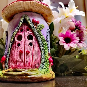 Tündérház, gombaház - otthon & életmód - dekoráció - dísztárgy - Meska.hu