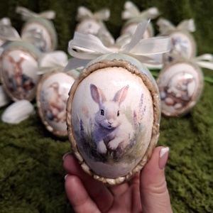 Húsvéti tojásdísz - otthon & életmód - dekoráció - asztal és polc dekoráció - asztaldísz - Meska.hu