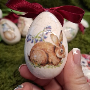 Húsvéti tojásdísz - otthon & életmód - dekoráció - asztal és polc dekoráció - asztaldísz - Meska.hu