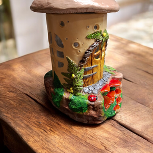 Nagy méretű Tündérház, gombaház - otthon & életmód - dekoráció - dísztárgy - Meska.hu