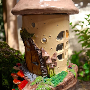 Nagy méretű Tündérház, gombaház - otthon & életmód - dekoráció - dísztárgy - Meska.hu