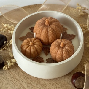 Gyertyatál  Pumpkin M - Meska.hu