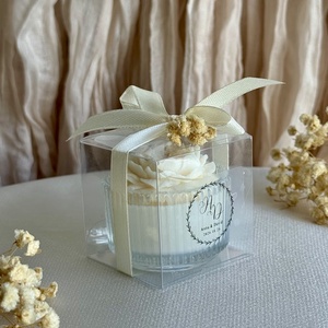 Esküvői köszönőajándék gyertya � egyedi felirattal � szójaviasz - esküvő - emlék & ajándék - köszönőajándék - Meska.hu